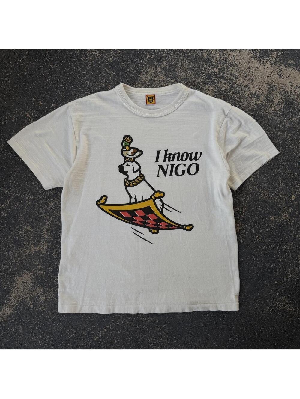 Human Made I Know Nigo Dog Carpet Tee